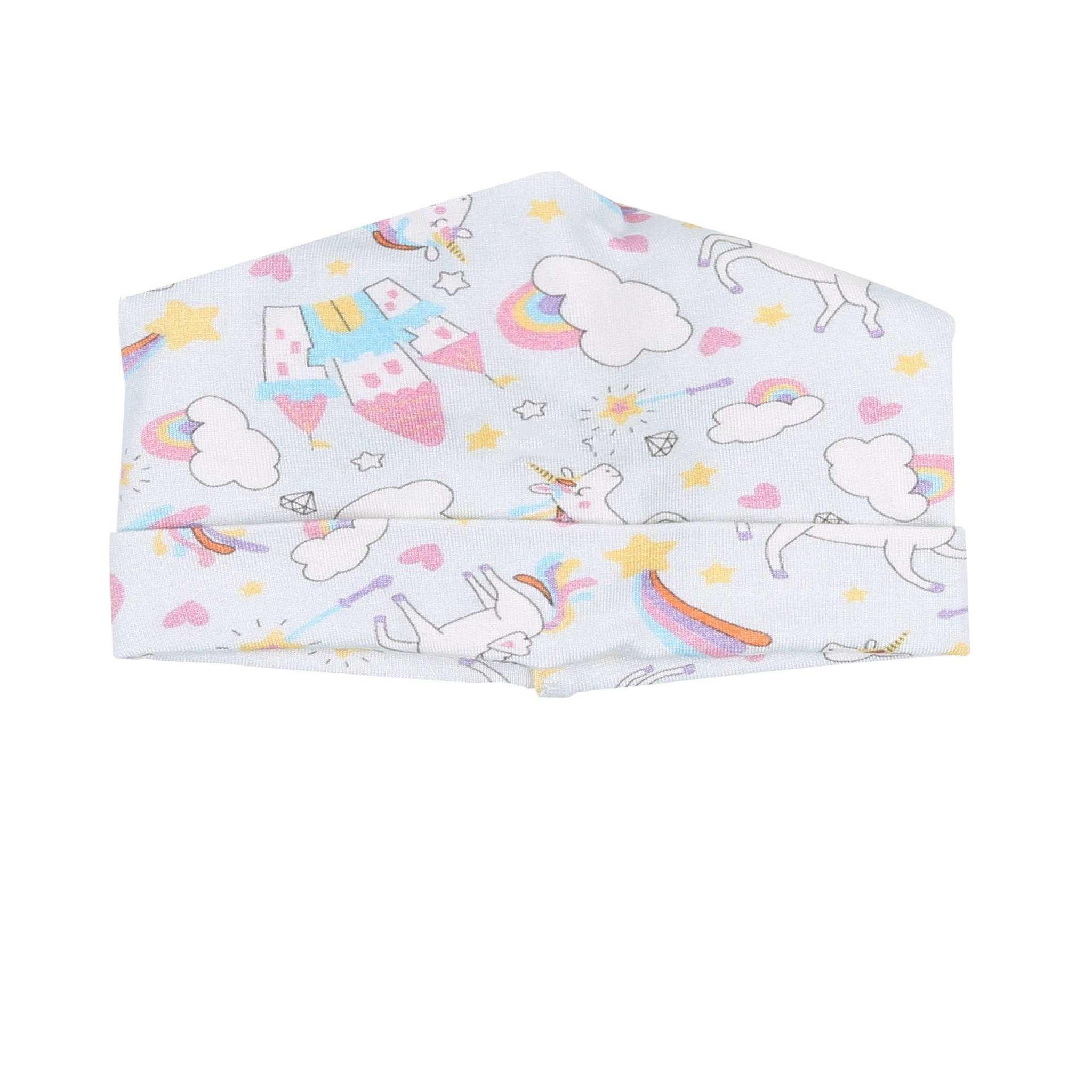 Dreamy Unicorns Pink Printed Hat - Magnolia BabyHat