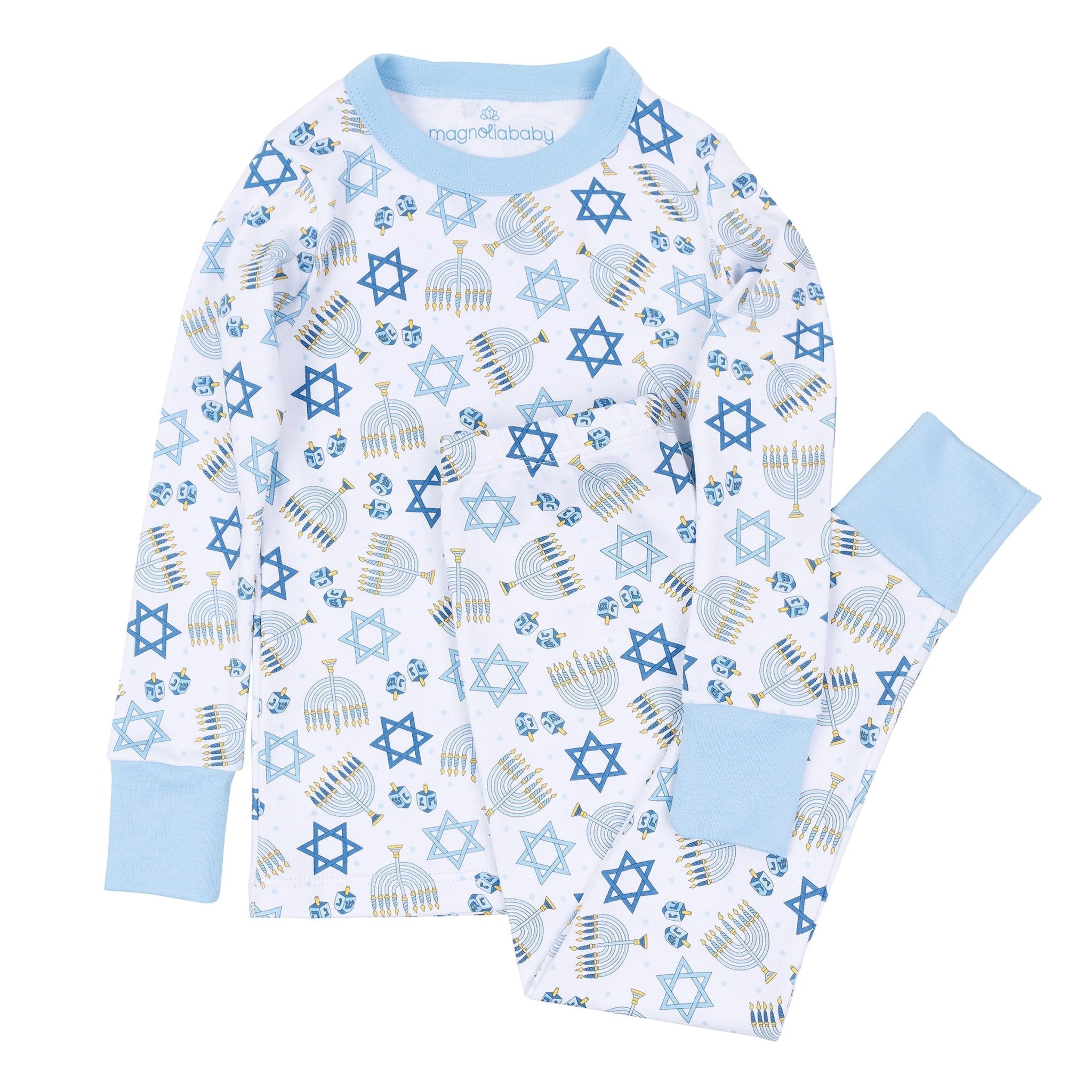 Magnolia Baby_Dreidel Dreams Long Pajamas_2