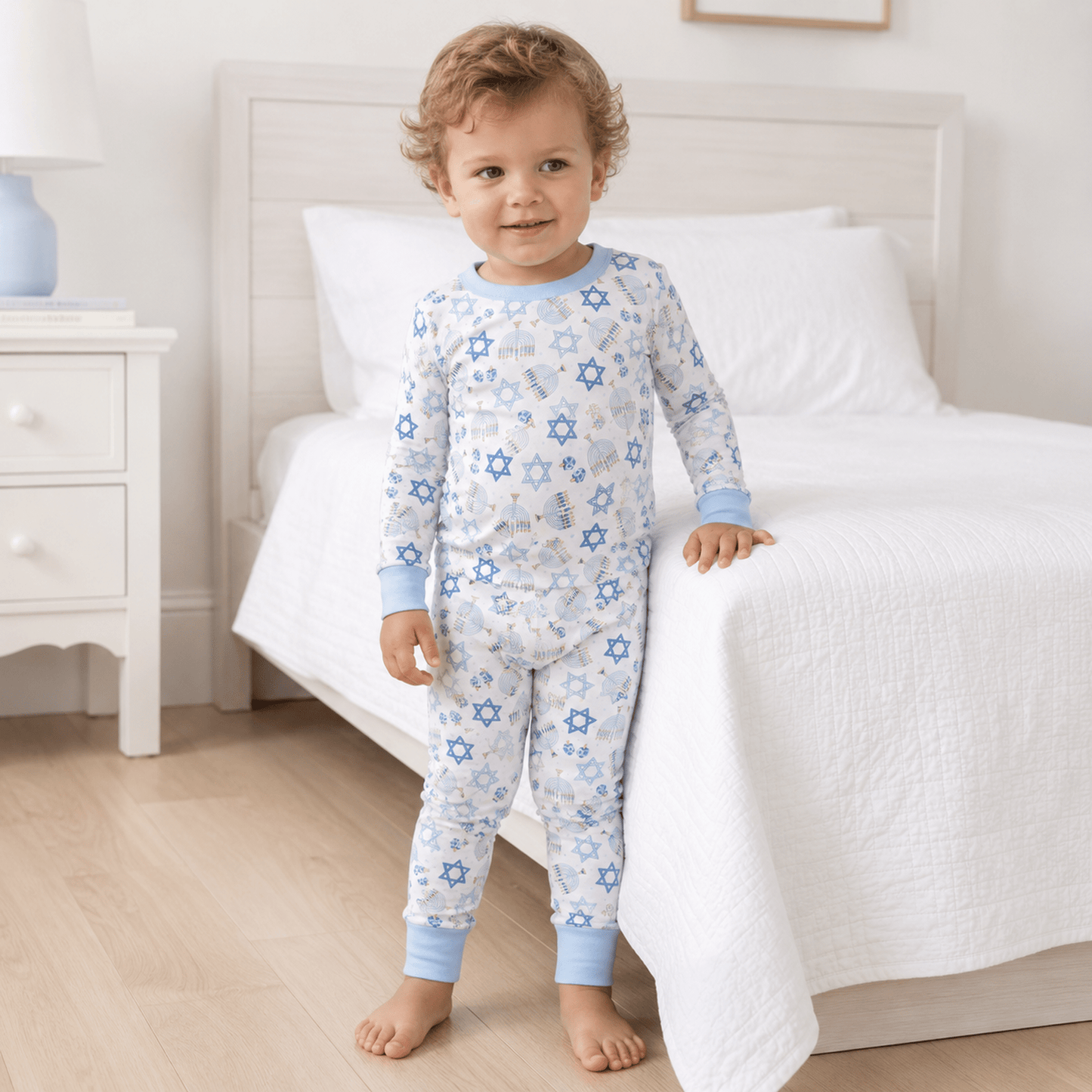 Magnolia Baby_Dreidel Dreams Long Pajamas_1