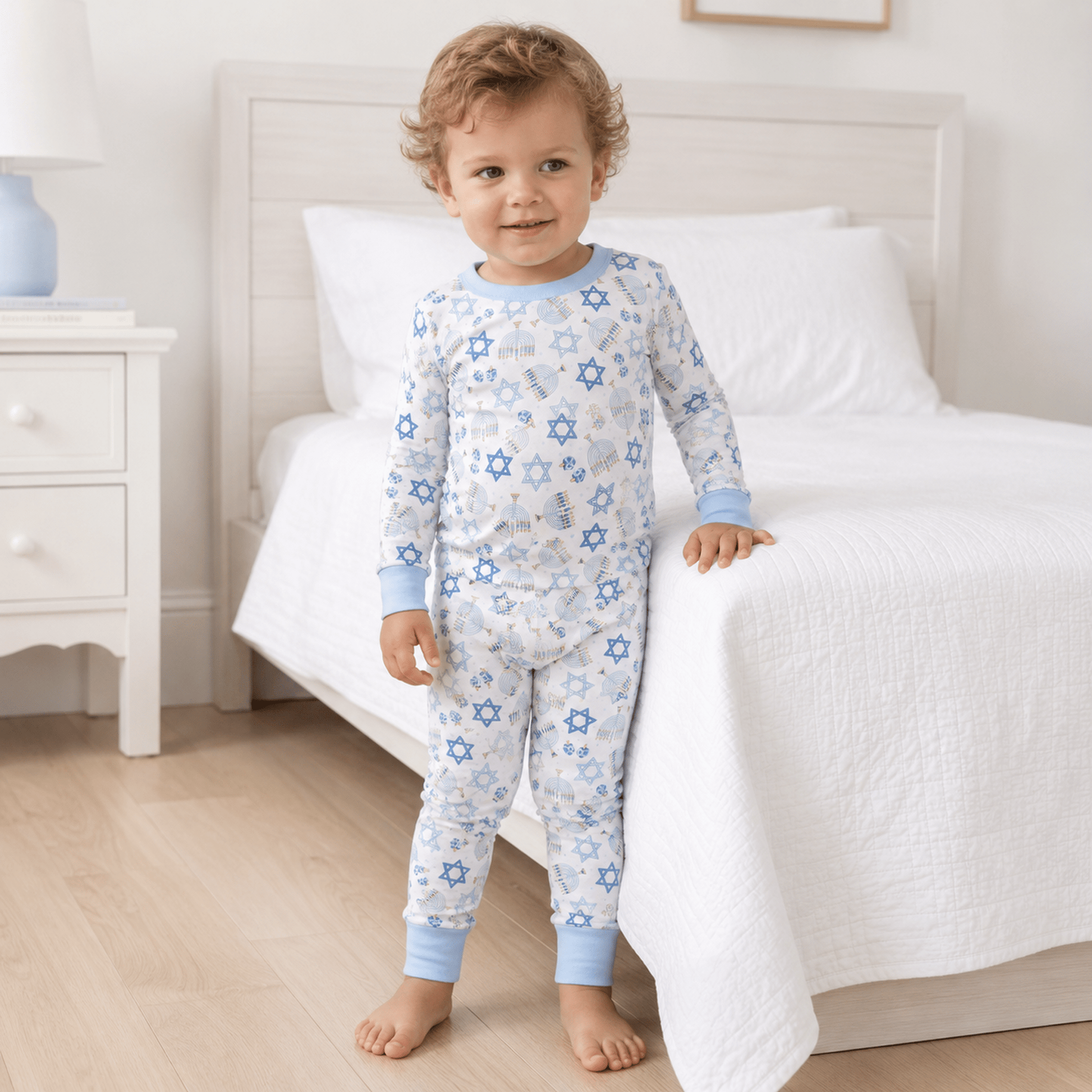 Magnolia Baby_Dreidel Dreams Long Pajamas_1