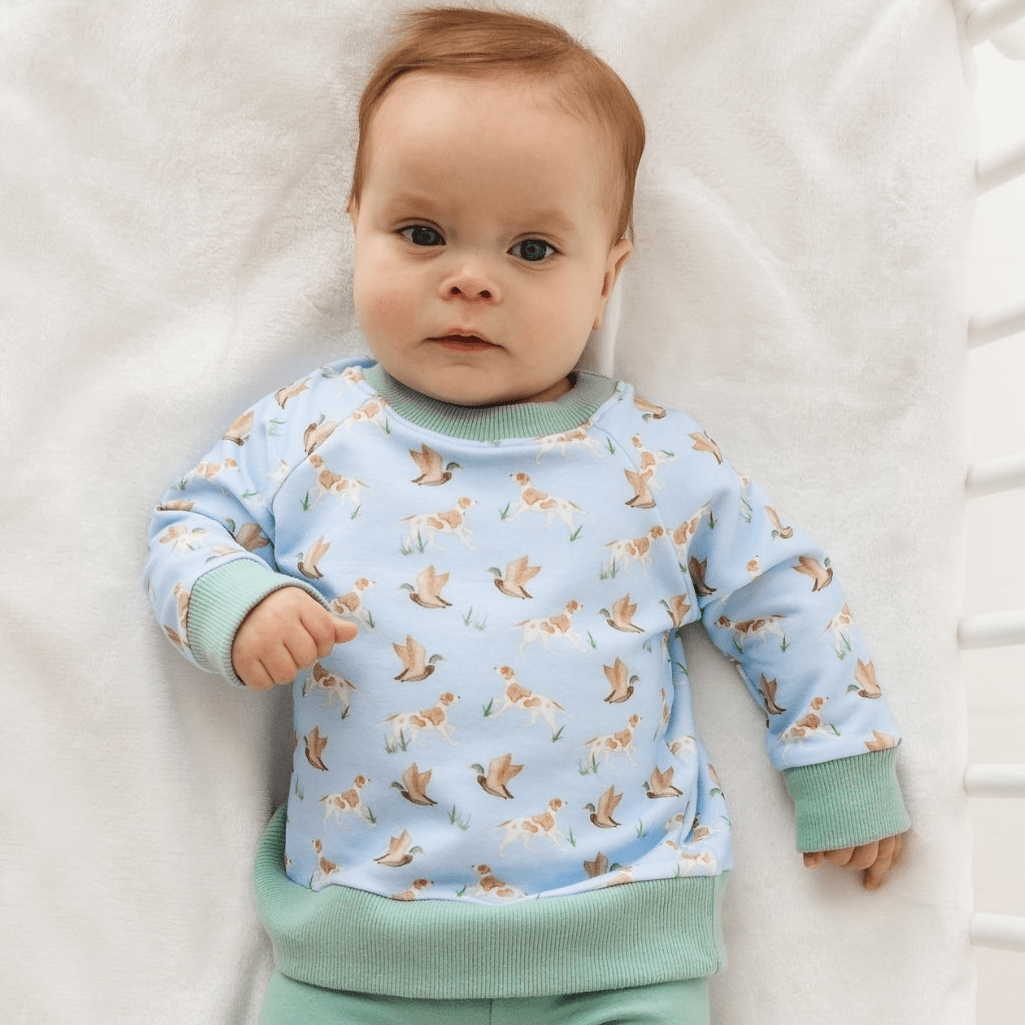 Luna and Arlo_Duck and Hound Pullover Sweatshirt_1
