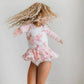 Dusty Pink Rose Skirted Leotard - Magnolia BabyLeotard