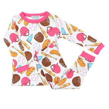  Eat, Sleep, Play Long Pajamas - Magnolia BabyLong Pajamas