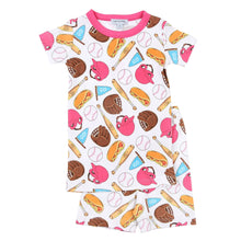  Eat, Sleep, Play Short Pajamas - Magnolia BabyLong Pajamas