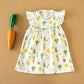 Eat your Veggies! Flutters Dress - Magnolia BabyDress