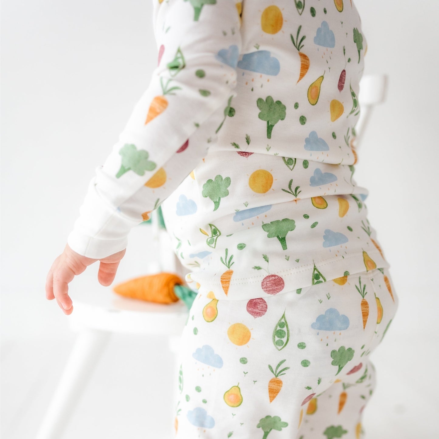 Eat your Veggies! Long Pajamas - Magnolia BabyLong Pajamas