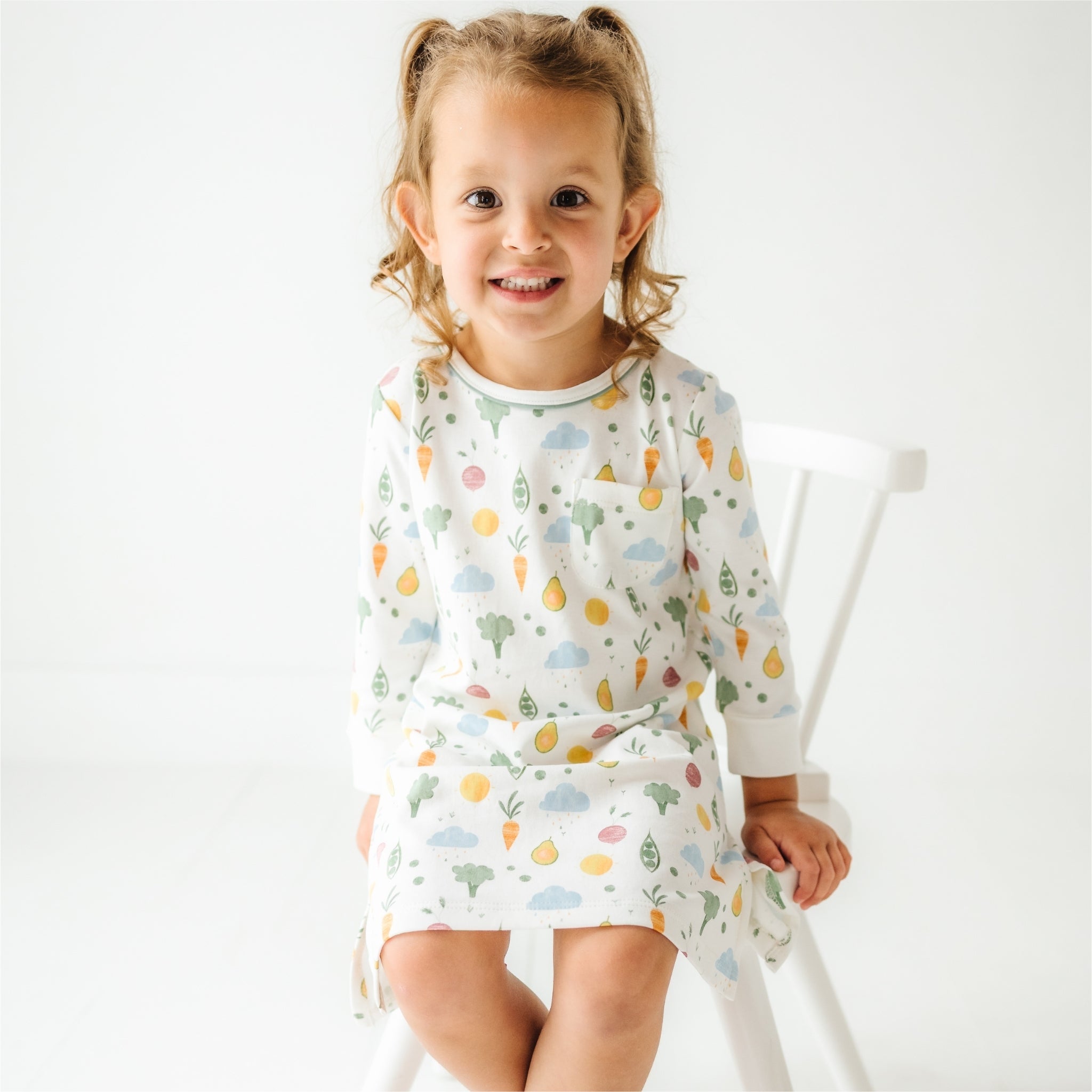 Eat your Veggies! Nightdress - Magnolia BabyNightdress