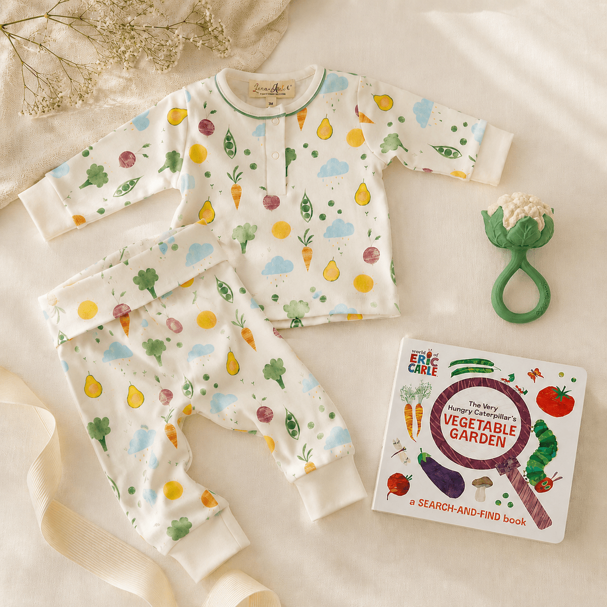 Luna and Arlo_Eat your Veggies! Pant Set_3