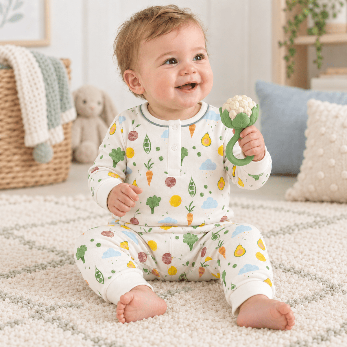 Luna and Arlo_Eat your Veggies! Pant Set_4