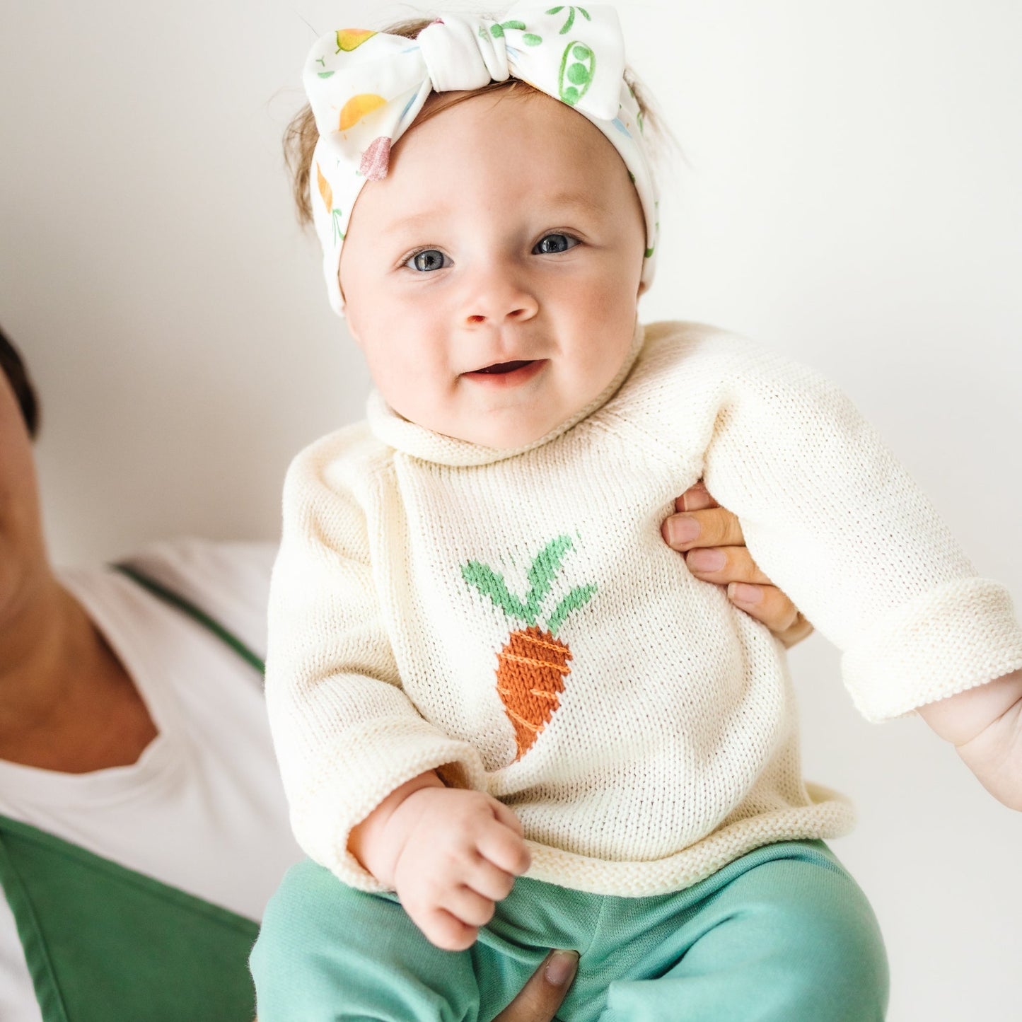 Eat your Veggies! Rollneck Sweater - Magnolia BabyPullover