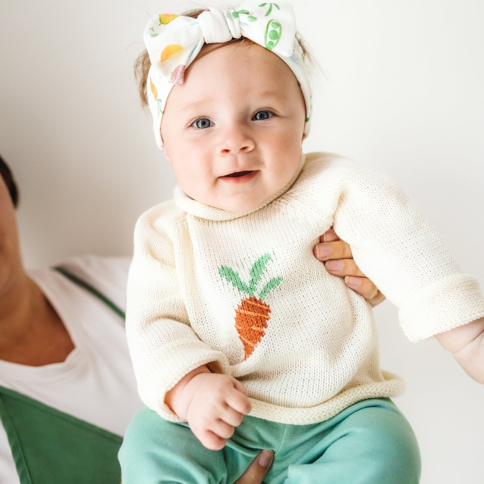 Eat your Veggies! Rollneck Sweater - Magnolia BabyPullover