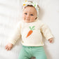 Eat your Veggies! Rollneck Sweater - Magnolia BabyPullover