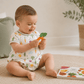 Eat your Veggies! Short Sleeve Bubble - Magnolia BabyBubble