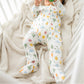 Eat your Veggies! Zip Footie - Magnolia BabyFootie