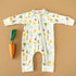Eat your Veggies! Zip Playsuit - Magnolia BabyPlaysuit