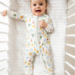 Eat your Veggies! Zip Playsuit - Magnolia BabyPlaysuit