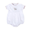 Elephant Football Classics Embroidered Boy Bubble - Magnolia BabyBubble