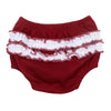 Elephant Football Classics Embroidered Ruffle Diaper Cover Set - Magnolia BabyDiaper Cover