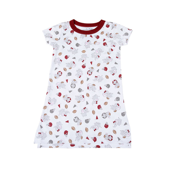 Elephant Football Classics Girl's Nightdress - Magnolia BabyNightdress