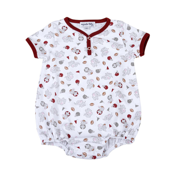 Elephant Football Classics Print Boy Bubble - Magnolia BabyBubble