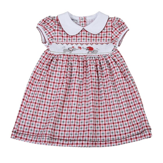 Elephant Football Classics Smocked Dress - Magnolia BabyDress