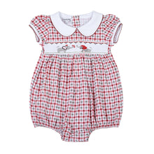  Elephant Football Classics Smocked Girl Bubble - Magnolia BabyBubble