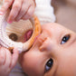 Elephant Hand Crochet Rattle: Grey - Magnolia Baby