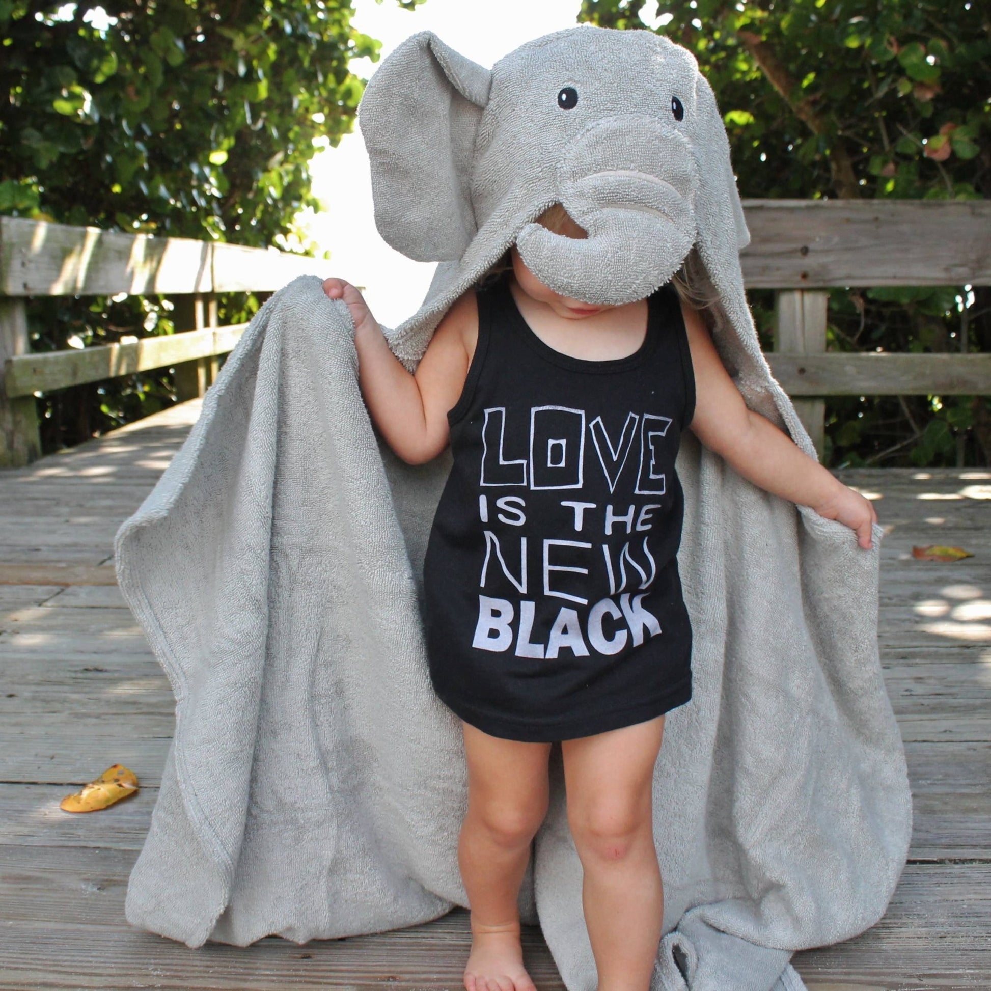 Elephant Hooded Towel - Magnolia BabyHooded Towel