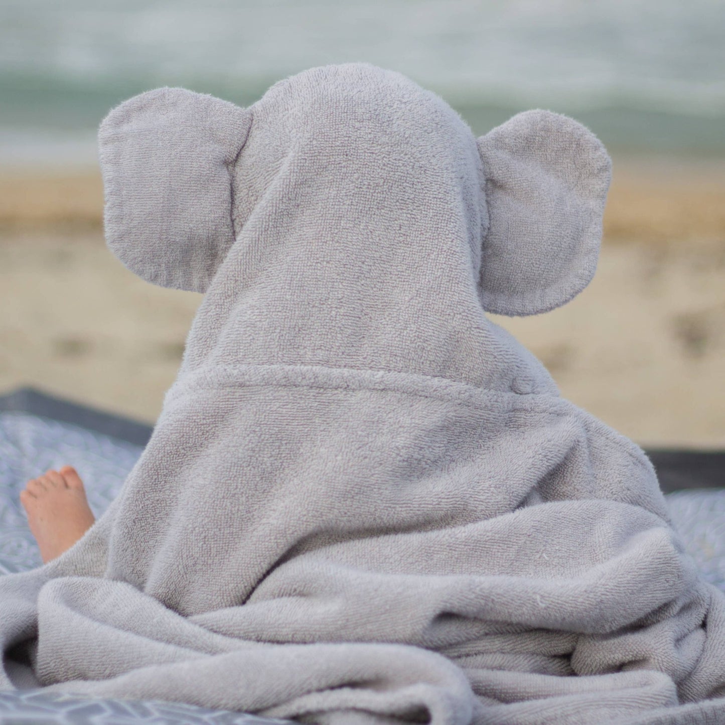 Elephant Hooded Towel - Magnolia BabyHooded Towel