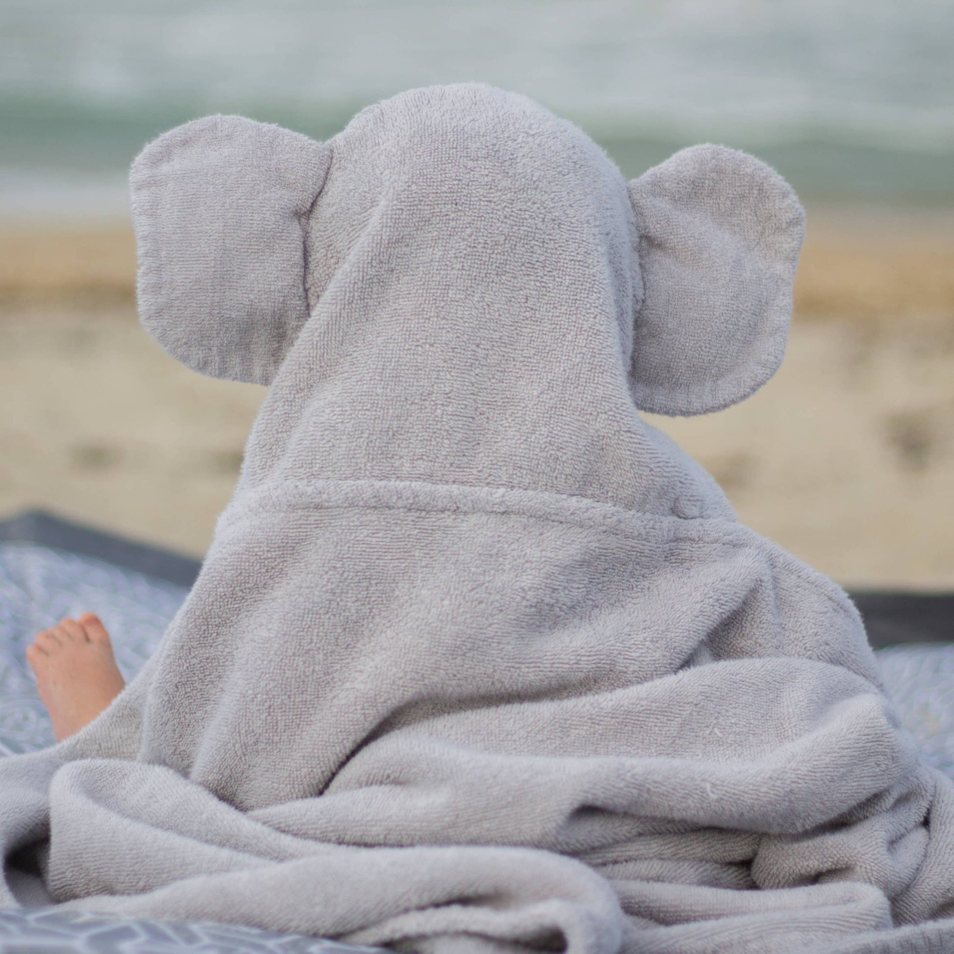 Elephant Hooded Towel - Magnolia BabyHooded Towel