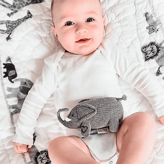 Elephant Rattle - Magnolia BabyActivity Toys