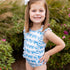 Elephant Ruffle Tank Swimsuit - Magnolia BabySwimsuit