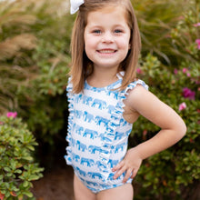  Elephant Ruffle Tank Swimsuit - Magnolia BabySwimsuit