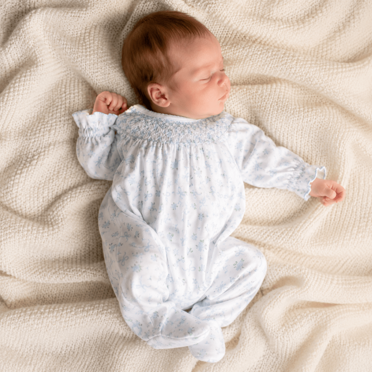 Eloise's Classics Bishop Footie - Magnolia BabyFootie