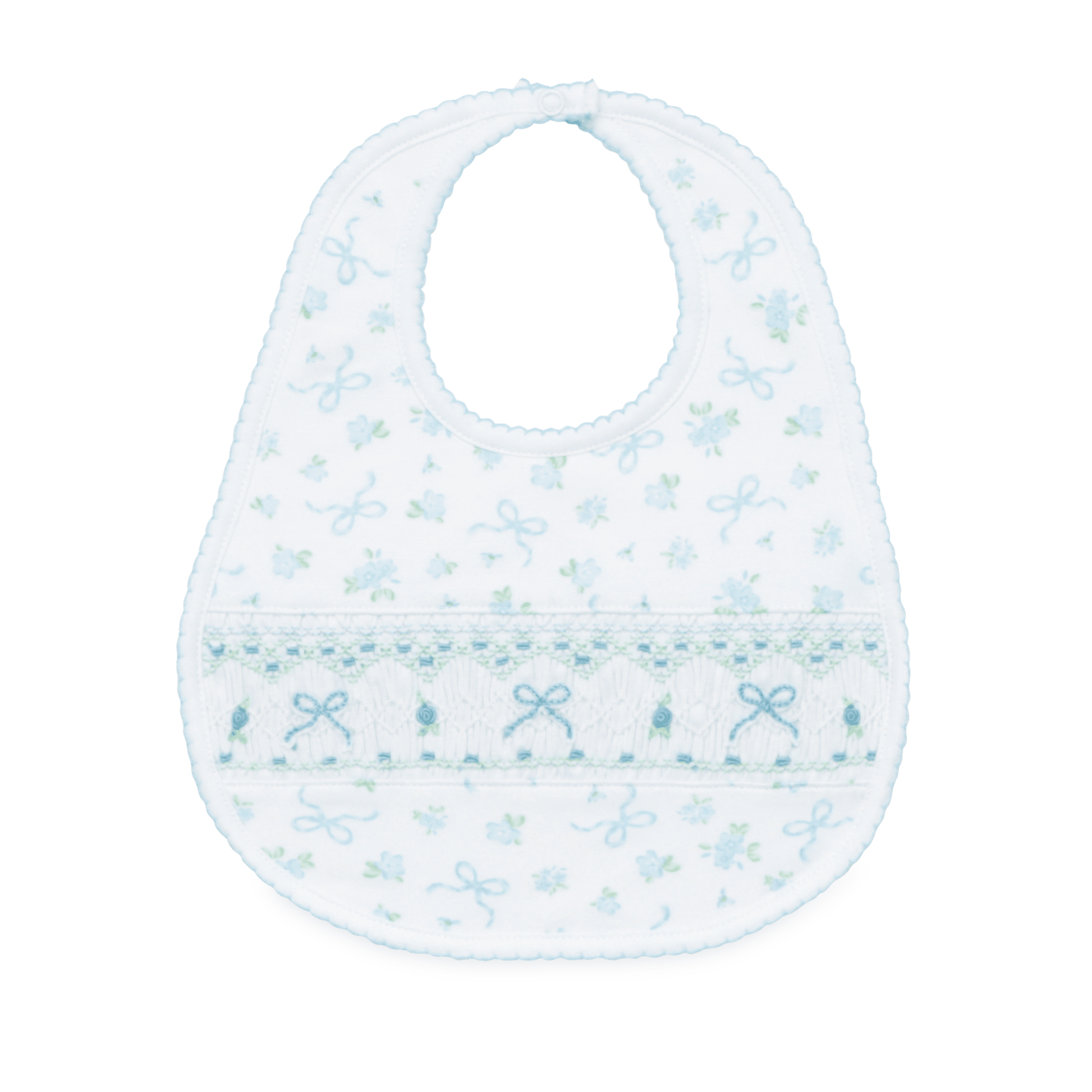 Eloise's Classics Smocked Bib - Magnolia BabyBib
