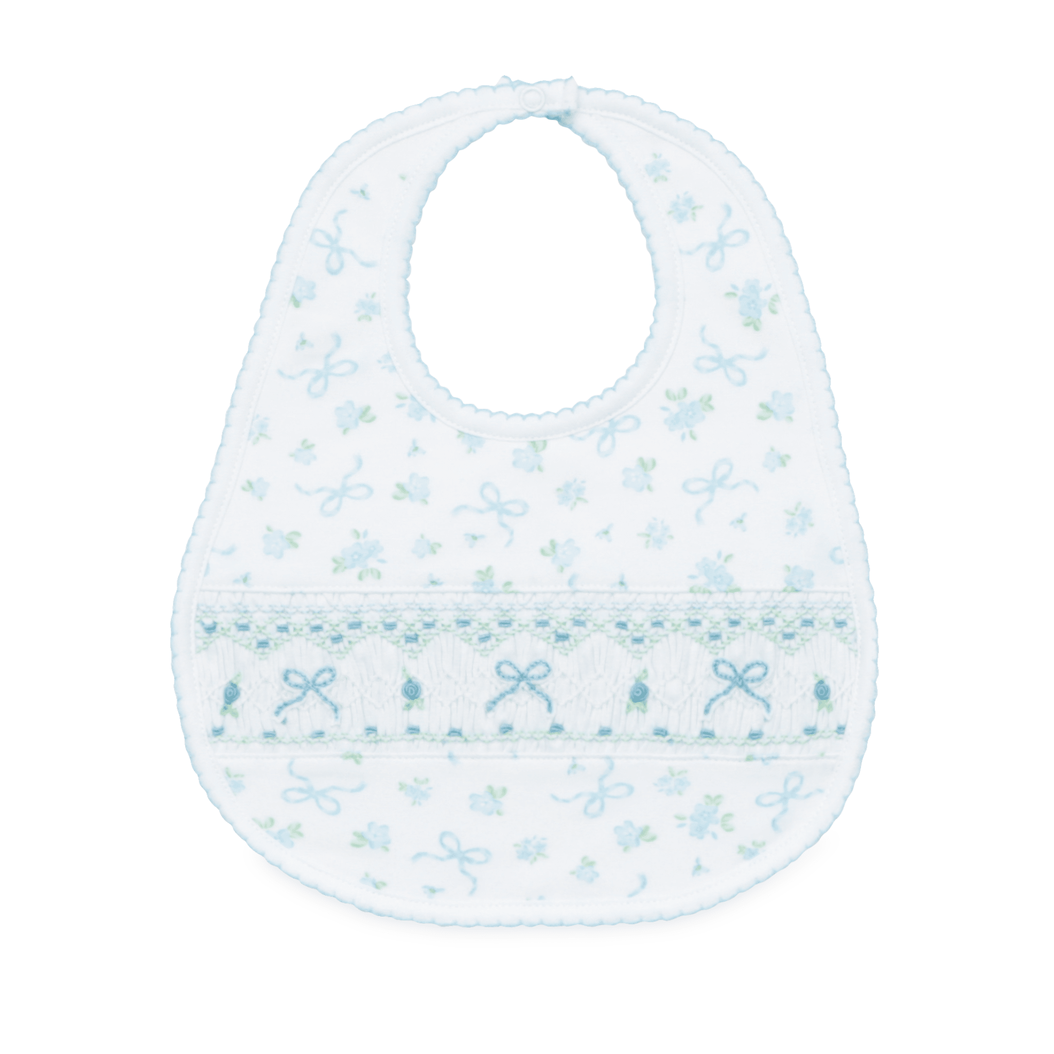 Eloise's Classics Smocked Bib - Magnolia BabyBib