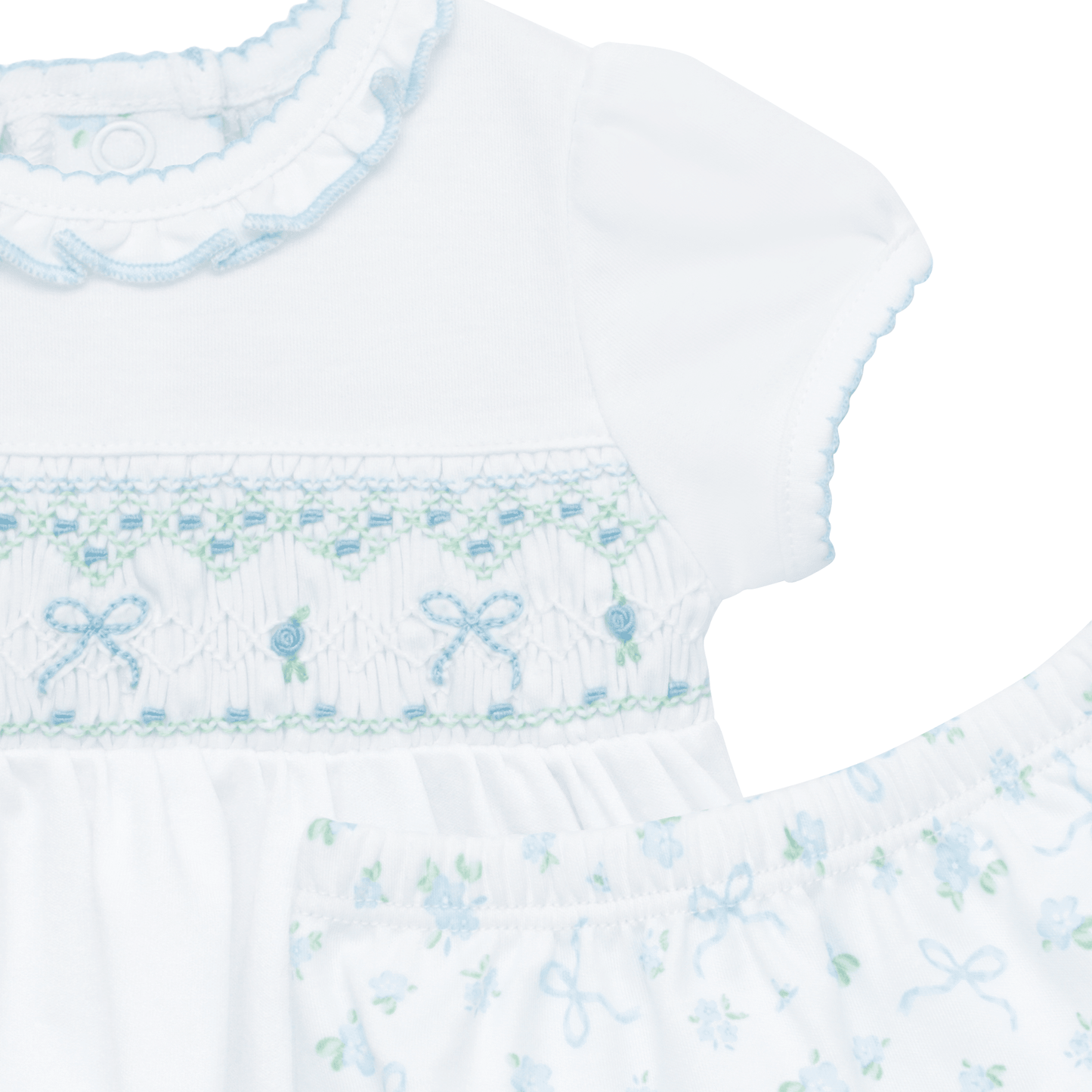 Eloise's Classics Smocked Diaper Cover Set - Magnolia BabyDiaper Cover