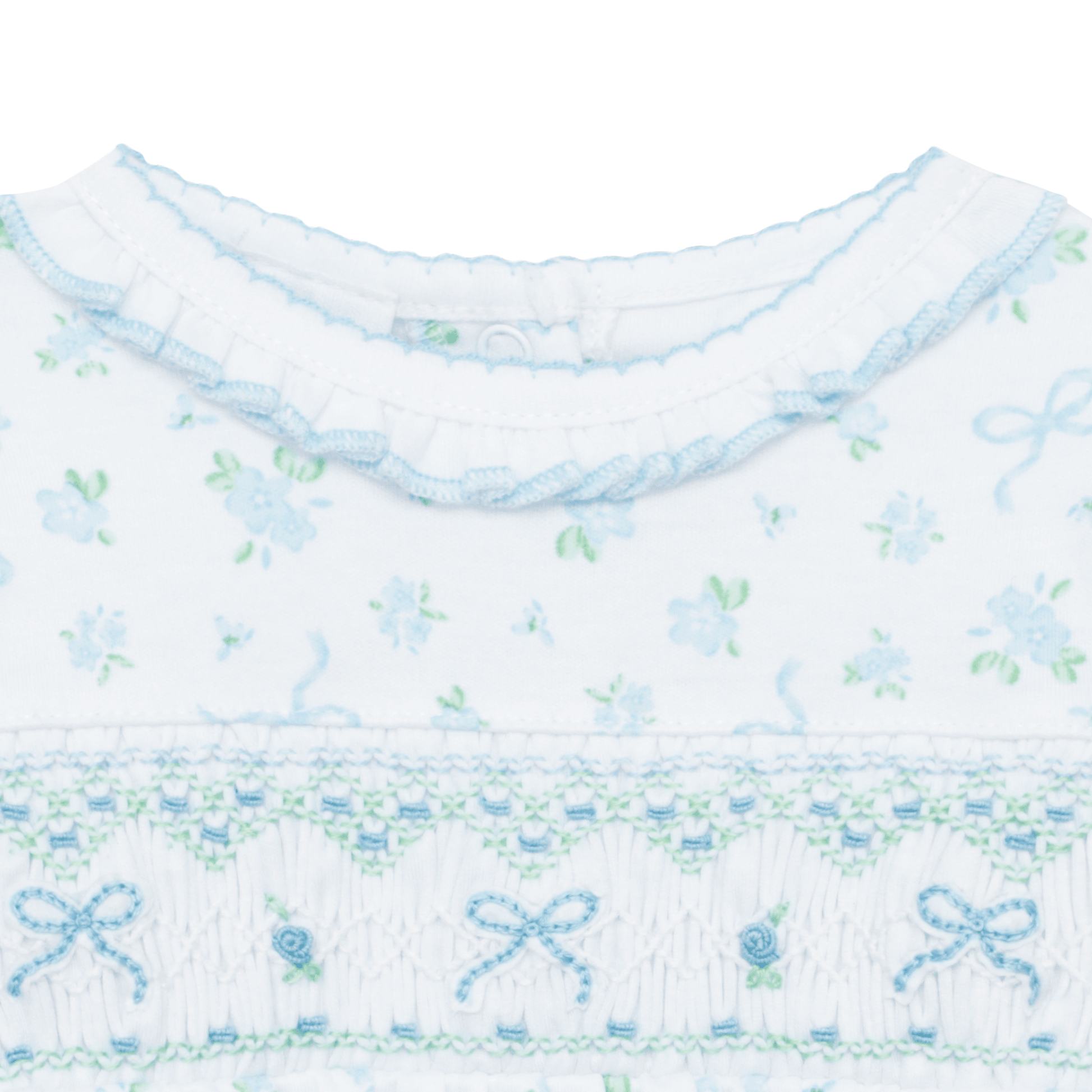 Eloise's Classics Smocked Footie - Magnolia BabyFootie