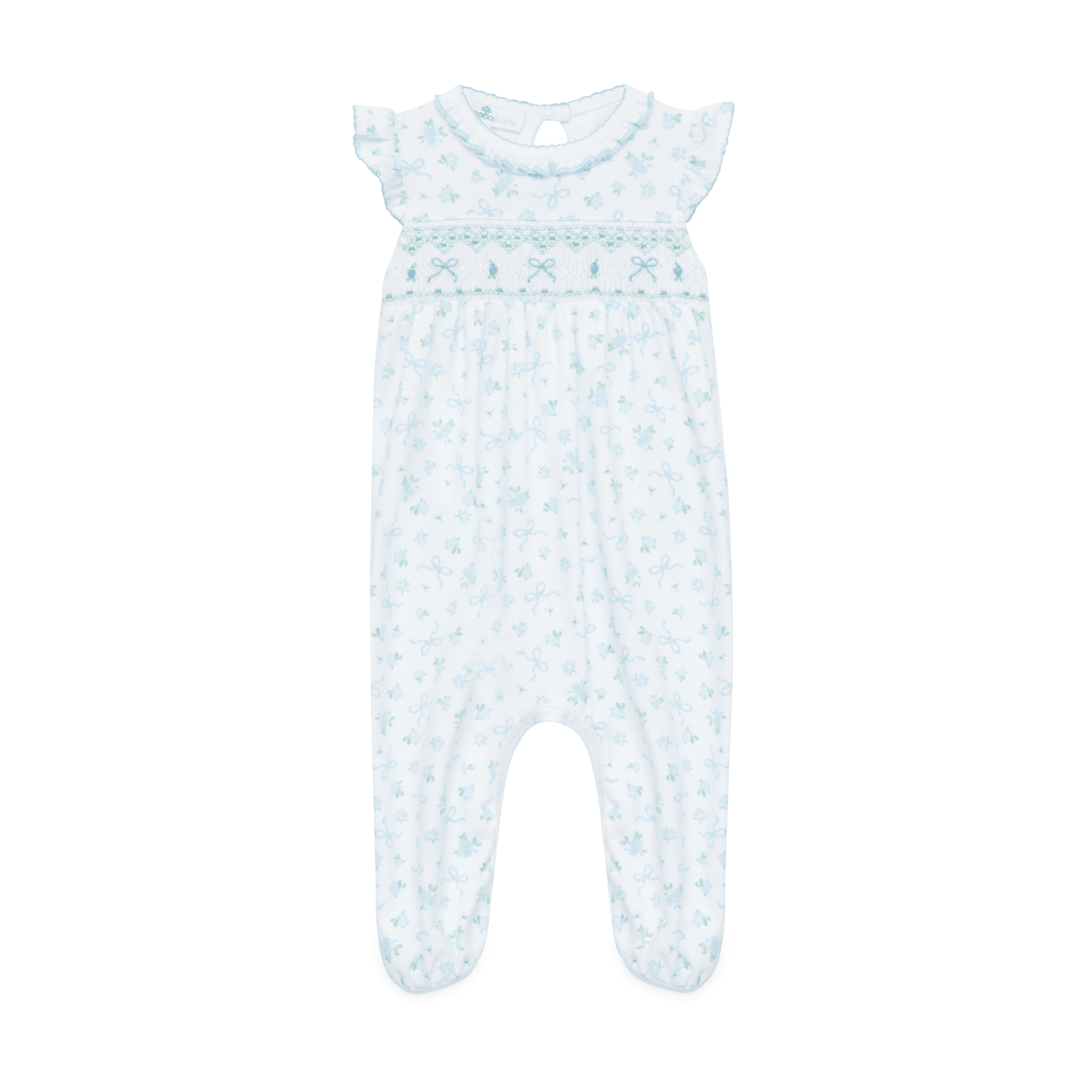 Eloise's Classics Smocked Playsuit - Magnolia BabyPlaysuit