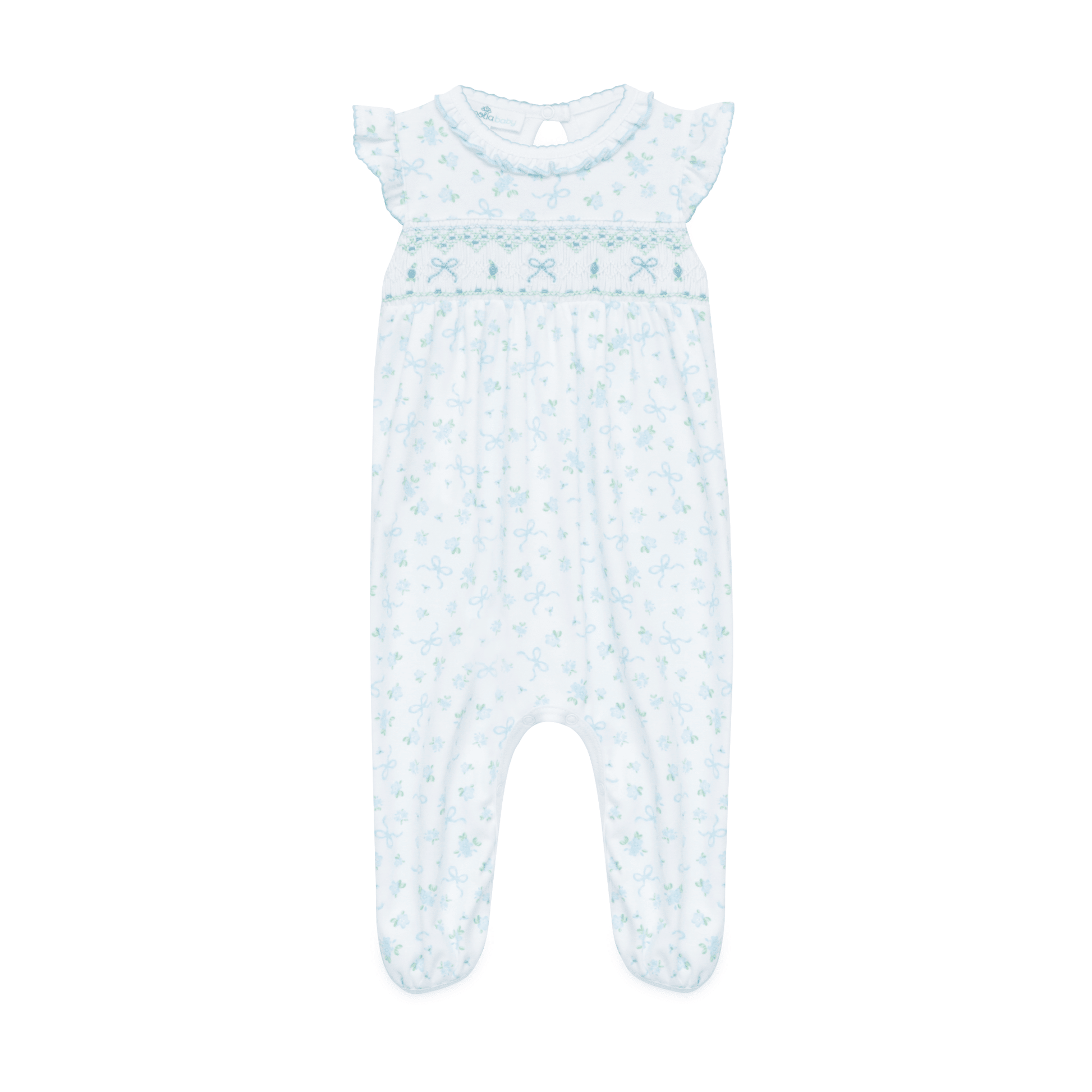 Eloise's Classics Smocked Playsuit - Magnolia BabyPlaysuit