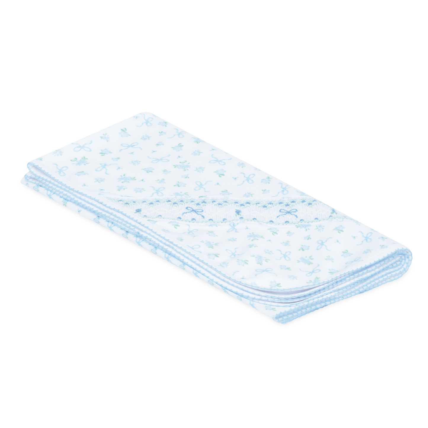 Eloise's Classics Smocked Receiving Blanket - Magnolia BabyReceiving Blanket