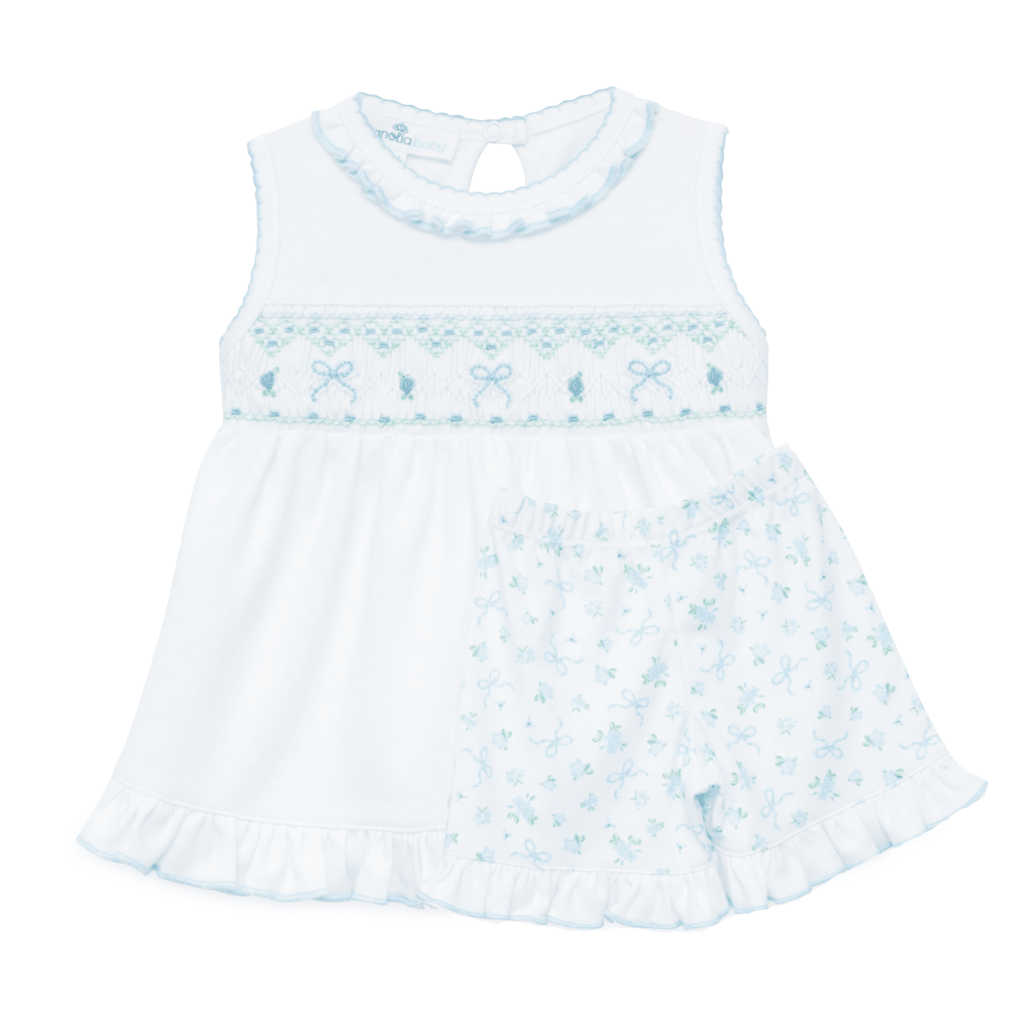 Eloise's Classics Smocked Short Set - Magnolia BabyShort Set