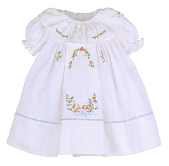 Embroidered Pumpkin Dress - Magnolia BabyDress