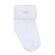  Emily Embroidered Socks - Pink - Magnolia BabySocks