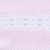 Emma and Aedan Pink Smocked Receiving Blanket - Magnolia BabyReceiving Blanket