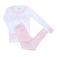  Emma and Aedan Pink Smocked Ruffle Toddler Long Pajama - Magnolia BabyLong Pajamas