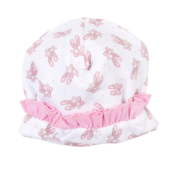 En Pointe Printed Ruffle Hat - Magnolia BabyHat