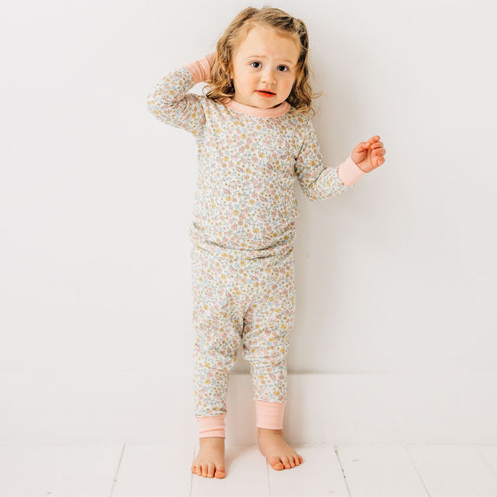 Enchanted Meadows Long Pajamas - Magnolia BabyLong Pajamas