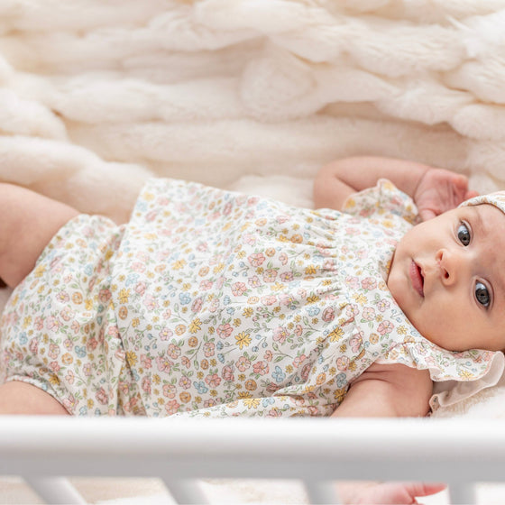 Enchanted Meadows Ruffle Diaper Cover Set - Magnolia BabyDiaper Cover