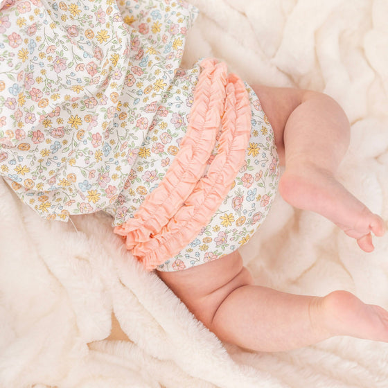 Enchanted Meadows Ruffle Diaper Cover Set - Magnolia BabyDiaper Cover
